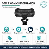 Repose-tête de remplacement pour chaise Aeron Herman Miller, réglable, en maille, sans perçage, OEM ODM, fourniture d'usine