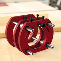 Base elevadora para router con placa de inserción para mesa de router, para motores de 65mm de diámetro, herramientas de bricolaje para bancos de trabajo de router de madera y carpintería