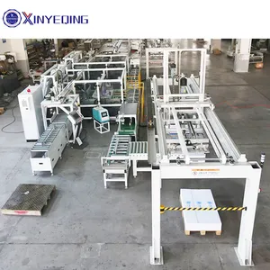 Full Automatic Packing Machine For Vinyl Flooring Luxury Vinyl Plank Flooring SPC Flooring