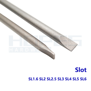 S2 hợp kim khe bit với 800 801 802 Vòng Shank sl1.6 <span class=keywords><strong>2</strong></span> <span class=keywords><strong>2</strong></span>.5 3 4 5 6mm phẳng <span class=keywords><strong>Screwdriver</strong></span> Chiều dài 40 60 100mm công cụ điện - Product Image 6