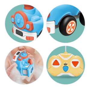 Voiture télécommandée pour bébé 27mhz 2 canaux Jouet de <span class=keywords><strong>train</strong></span> RC Jouet en vinyle Jouet anti-collision <span class=keywords><strong>Train</strong></span> pour enfants - Product Image 3