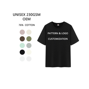 Camiseta Casual TiMAGoT de 230g, Cómoda, de Punto, de Poliéster/Algodón, Cuello Redondo, Manga Corta, Absorbente de Humedad y de Secado Rápido - Product Image 1