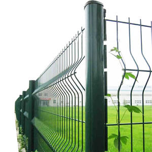 <span class=keywords><strong>3D</strong></span> Clear View Bend Fence Hogar Decorativo Negro Curvy Malla de alambre soldada Jardín Seguridad PVC Recubierto con marco de acero y hierro - Product Image 3