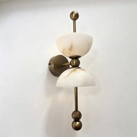 Lustre mural LED en acier inoxydable flocon de neige espagnol, design de luxe pour maison, chambre, salon, couloir, hôtel, balcon