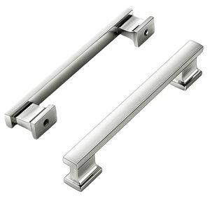 Poignée de meuble WEKIS en alliage de zinc bronze pour armoire de chambre, coiffeuse, cuisine et portes d'armoires - Product Image 2