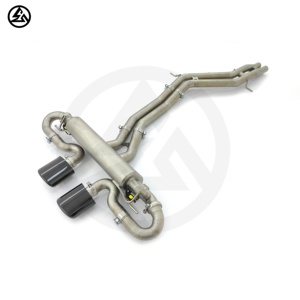 ท่อไอเสีย csz catback ไทเทเนียมสำหรับ Porsche <span class=keywords><strong>Cayenne</strong></span> <span class=keywords><strong>S</strong></span> Coupe Fit <span class=keywords><strong>Turbo</strong></span> <span class=keywords><strong>GT</strong></span> Surround Kit อุปกรณ์เสริมท่อไอเสีย valvetronic ปลายพิเศษ - Product Image 2
