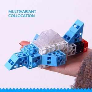 Juguetes Educativos al por Mayor OEM 2020, Bloques de Construcción de Robots de Plástico ABS, Bloques de Juguetes 3D DIY para Niños - Product Image 5