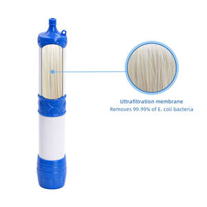 Essentiel pour la maison, la voiture, la trousse de survie, la préparation aux situations d'urgence, la survie, les catastrophes naturelles, les secours en cas de catastrophe, filtre à <span class=keywords><strong>eau</strong></span> en paille - Product Image 2