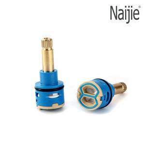 Cartouches de robinet de cuisine et de salle de bain en cuivre à fermeture centrale de 22 mm, interrupteurs de dérivation, noyaux de valve propres, directement de l'usine - Product Image 2