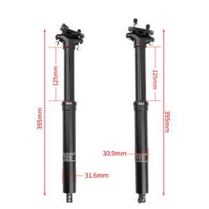 Tubo de <span class=keywords><strong>Asiento</strong></span> Telescópico Hidráulico EXA Wire Control 900i para Bicicleta de Montaña, 30.9/31.6mm, Cable Interno, 345/395/445, para <span class=keywords><strong>MTB</strong></span> - Product Image 1