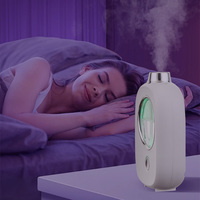 Diffuseur de parfum LED mural sans eau, silencieux, à nano-atomisation, avec capteur de mouvement et arrêt automatique pour salle de bain
