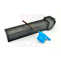 SER/L-2525-M16 CNC External Threading Toolholder Steel Shank Compatible with 16ER/EL Threading Inserts for Lathe