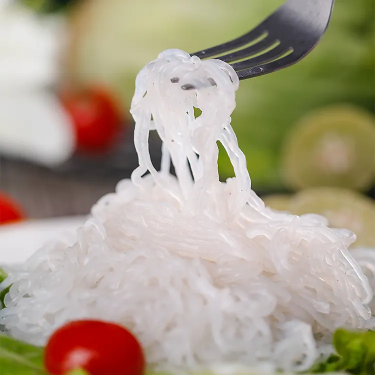 ตัวอย่างฟรีขายส่งบะหมี่กึ่งสำเร็จรูป Shirataki Noodles Konjac Zero แคลอรี่