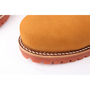 Botas de Trabajo para <span class=keywords><strong>Hombre</strong></span> de Cuero Personalizadas al por Mayor de Fábrica, con Costura Goodyear en el Tobillo, Suela Ligera de EVA Duradera, Botas Versátiles y Modernas - Product Image 6