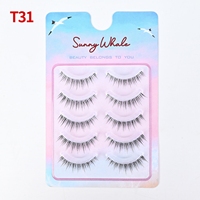 Faux cils synthétiques en grappe, cils effilés, tiges transparentes, racines éthérées en forme de pétales pour un look naturel de mariée
