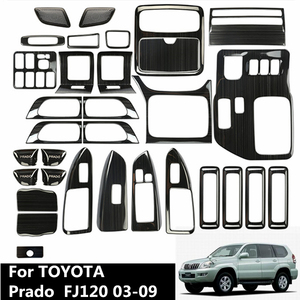 Decoración <span class=keywords><strong>Interior</strong></span> de Acero Inoxidable para <span class=keywords><strong>Toyota</strong></span> <span class=keywords><strong>Land</strong></span> <span class=keywords><strong>Cruiser</strong></span> Prado <span class=keywords><strong>120</strong></span> 2003 2004 2005 2006 2007 2008 2009 Accesorios <span class=keywords><strong>Toyota</strong></span> - Product Image 1