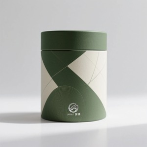 Tubo de Papel Personalizado de Grado Alimenticio para Polvo de Matcha, Envase de Cartón Ecológico para Polvo de Té Verde y Polvo de Hierbas - Product Image 2