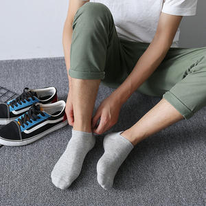 <span class=keywords><strong>Chaussettes</strong></span> décontractées d'été pour <span class=keywords><strong>hommes</strong></span>, confortables, en Spandex/Polyester, épaisseur standard, absorption de la transpiration, respirabilité, anti-odeur, sportives CREW - Product Image 2