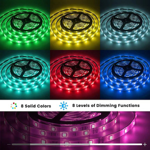 Bande LED adressable RGBW SK6812 5V, éclairage intelligent à pixels pour l'éclairage des bras de drones UAV et indicateur d'état de robot - Product Image 6