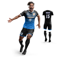 Maillots de football personnalisés, design original, tenue de football sur mesure, vêtements de sport OEM, 100% polyester, évacuation rapide de l'humidité