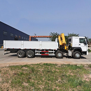 <span class=keywords><strong>Grue</strong></span> hydraulique montée sur <span class=keywords><strong>camion</strong></span> Howo, télécommandée, 10/12/25/50 tonnes, 6x4/8x4, avec flèche télescopique – Vente chaude usine - Product Image 2
