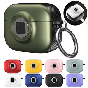 <span class=keywords><strong>Estuche</strong></span> Magnético para Auriculares con Forma de Cámara, Multicolor, al por Mayor, para <span class=keywords><strong>Airpods</strong></span> 1 2 3 4 <span class=keywords><strong>Pro</strong></span>, Carcasa Protectora Desmontable de TPU y PC - Product Image 1