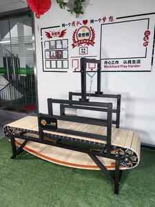 Alipetsmile 3.0 New Pet Training Supplies Tapis de course en acier et en bois pour chiens Machine d'exercice canin durable - Product Image 5