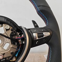 Volant en forme de T, fonction de chauffage et de vibration en option, compatible avec BMW Série 1/2/3/4/5/6/7 E46 E90 E92 F10 F30