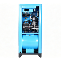 Compresseur d'air industriel portable à vis avec réservoir 4KW-11KW 5.5HP-15HP 220V/380V Refroidi par air Économe en énergie Silencieux pour peinture automatique par pulvérisation