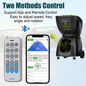 آلة كرات التنس الذكية الاحترافية PUSUN <span class=keywords><strong>PT</strong></span> MAXC قابلة لإعادة الشحن تلقائيًا للنوادي - Product Image 5