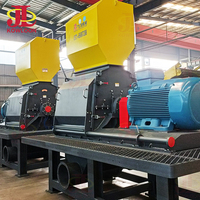 Vente chaude copeaux de paille de bambou sciure faisant la machine broyeur à marteaux en bois industriel