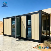 Isolé et ignifuge, design moderne, dortoir de haute qualité dans une maison conteneur amovible, avec salle de bain et toilettes