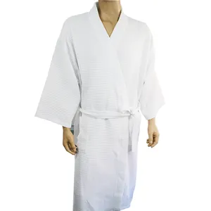 Роскошный банный халат Housecoat на заказ, халат из хлопка и полиэфирной ткани для отеля, домашний халат, халат для сна, банный Халат