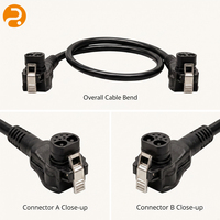 Kabel Kombinasi Sinyal & Arus Tinggi Industri Khusus |   Kabel Harness Konektor Pengunci Berisolasi PVC Konduktor OFC