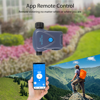 Tuya Zigbee minuterie d'arrosage de jardin intelligente télécommande sans fil interrupteur d'arrosage d'irrigation batterie marche/arrêt capteur de dosage d'eau