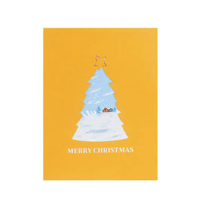 3D ต้นคริสต์มาสชุดกล่องเล็กกระดาษการ์ดอวยพรป๊อปอัพพร้อมซองของขวัญคริสต์มาสสำหรับเพื่อนและครอบครัว - Product Image 4