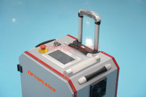 Máquina de Limpieza Láser Portátil con Enfriamiento por Aire, 200W/300W, Equipo Láser de Fibra Práctico, Utilizado para Eliminar Óxido <span class=keywords><strong>y</strong></span> Limpiar Suciedad - Product Image 3