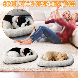 Boneka Tidur Realistis yang Bernapas, Kucing Berbulu, Anjing Boneka Isi Dakron - Product Image 4