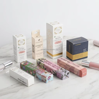 Maßgefertigte Faltkarton-Verpackungsbox Kosmetik-Papierverpackung für Sonnencreme, Wimpern, Make-up-Pinsel, Lippenstift & Lipgloss