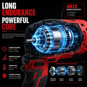 <span class=keywords><strong>Perceuse</strong></span>-visseuse sans fil <span class=keywords><strong>SKIL</strong></span> 3008ca 18V, couple max. 40,8 pi-lb, qualité industrielle, diamètre de perçage max. 26 mm, vitesse variable - Product Image 3