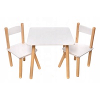 Meubles en bois pour tout-petits, bureau d'apprentissage pour la lecture et l'écriture, table et chaise d'étude pour enfants