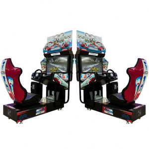 Machine de jeu d'arcade simulateur de course automobile à écran LCD 32 pouces, à monnayeur, pour divertissement intérieur, prix usine - Product Image 3