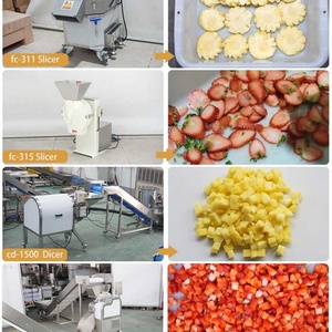 Machine à découper les légumes et les fruits, machine à couper les mangues, les ananas, les fraises en cubes - Product Image 6
