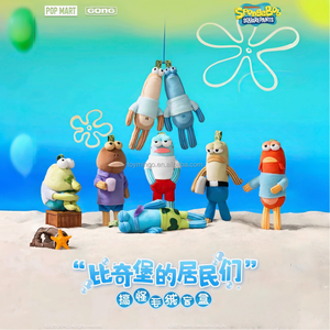 POPMART Frozen Bikini Bottom Buddies Series, Juguetes de Peluche de PVC en Caja Ciega, Decoración de Bolsa Oceánica, Colgante de Muñeca, Tema de Películas y Televisión - Product Image 3