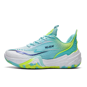 Color claro verde fluorescente transpirable <span class=keywords><strong>Jaca</strong></span> zapatillas deportivas para correr para hombre suela gruesa resistente al desgaste moda maratón zapatillas - Product Image 3