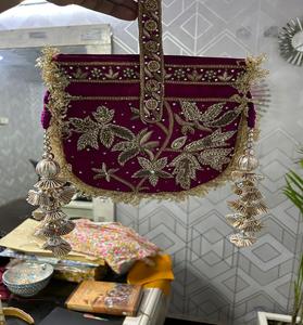 Sac à main de luxe pour femme, super riche, tendance, écologique, avec fermeture éclair, broderie, portable et imperméable - Product Image 5