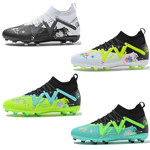 Zapatos de fútbol nuevos superventas personalizados pinchos rotos césped artificial hombres botas de fútbol zapatos de fútbol - Product Image 2