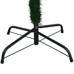 W2B VidaXL grande 4ft verde PVC albero di natale artificiale personalizzabile in piedi per arredamento interno/esterno per le vacanze uso domestico - Product Image 4