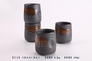 Taza de café de <span class=keywords><strong>cerámica</strong></span> con boca redonda roscada de <span class=keywords><strong>gres</strong></span> - Product Image 4