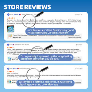 Sampel gratis Super kuat 25g pod deterjen cucian wangi tahan lama teknologi perlindungan warna 72 jam mencegah memudar - Product Image 6